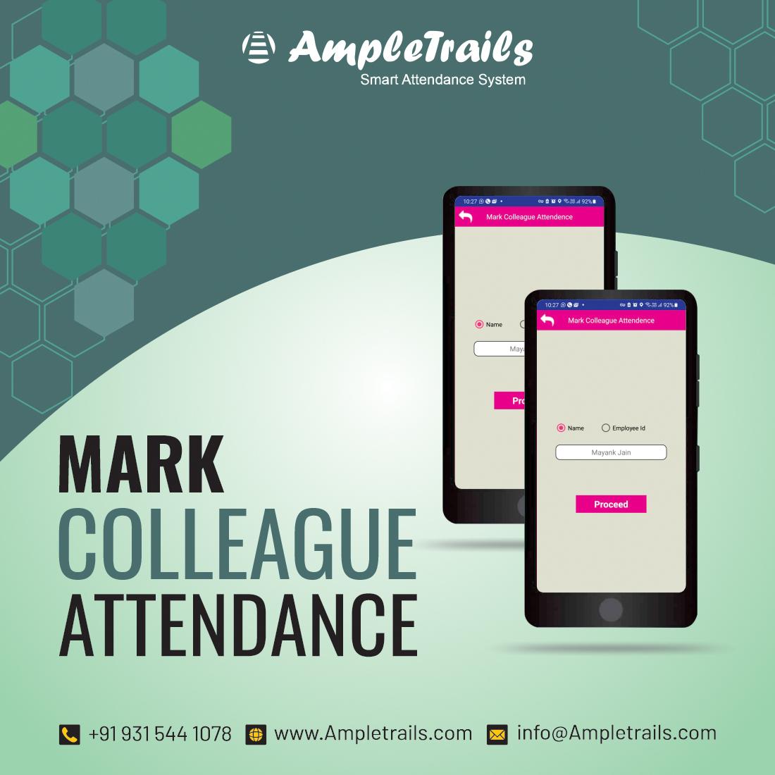 Track attendance with mobile