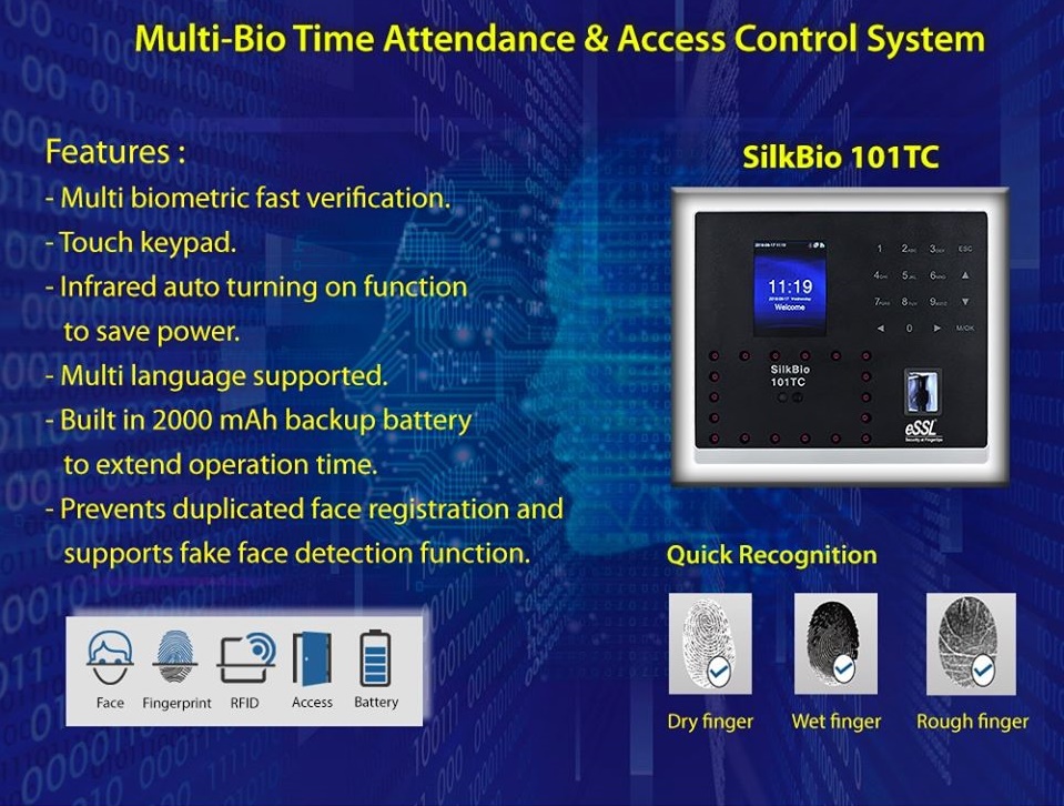 eSSL-SilkBio-Face-Attendance-Machine